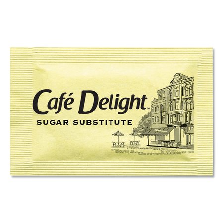 CAFE DELIGHT Yellow Sweetener Packets, 0.08 g Packet, PK2000 PK OFX11101